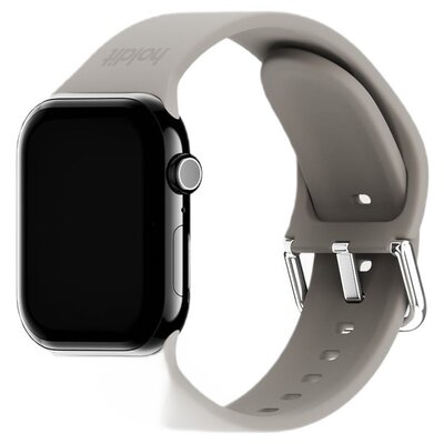 Pasek HOLDIT Silicone do Apple Watch 4/5/6/7/8/9/10/SE (40/41/42 mm) Beżowy