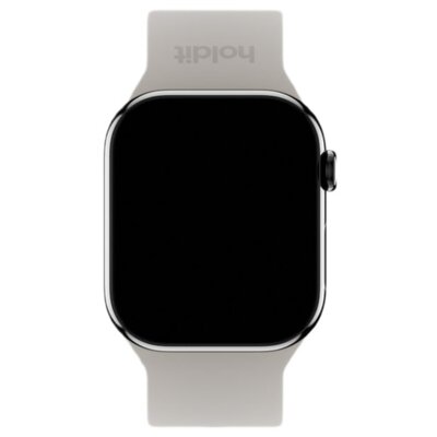 Pasek HOLDIT Silicone do Apple Watch do koperty 40/41/42 mm Beżowy