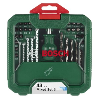 Zestaw wierteł i bitów BOSCH Mac Gyver Mixed Set S (43 szt.)
