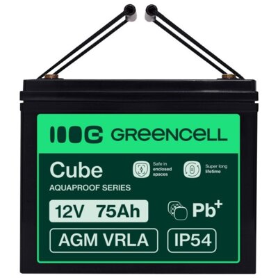 Akumulator GREEN CELL AGM12V75AH-J 75Ah 12V