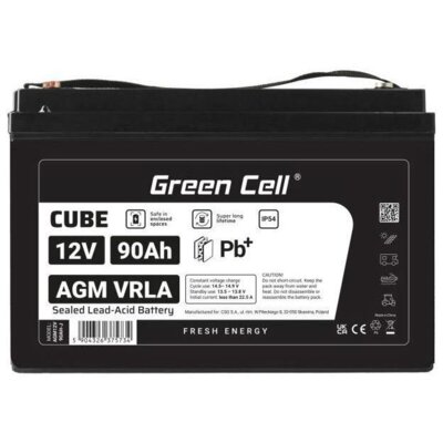Akumulator GREEN CELL AGM12V90AH-J 90Ah 12V