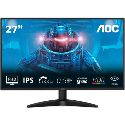 Monitor AOC 27B36X 27" 1920x1080px IPS 144Hz 0.5 ms [MPRT]