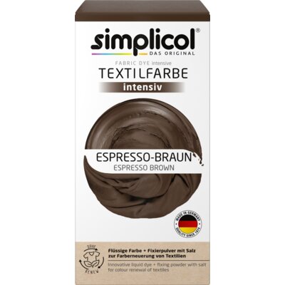 Płyn do tkanin SIMPLICOL Barwnik Intensywny Espresso Brązowy 560 g