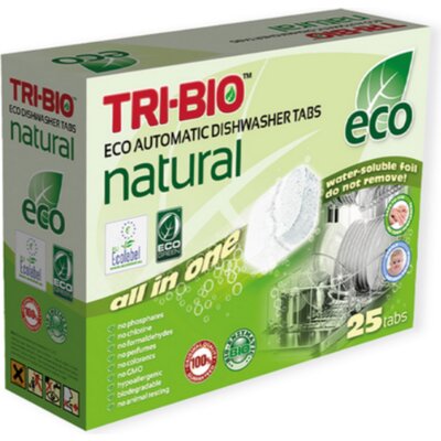 Tabletki do zmywarek TRI-BIO All-in-One 25 szt.