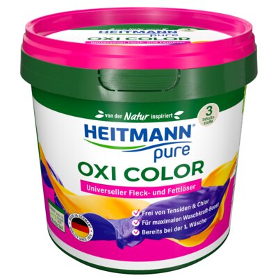 Odplamiacz do prania HEITMANN Pure Oxi Color 500 g
