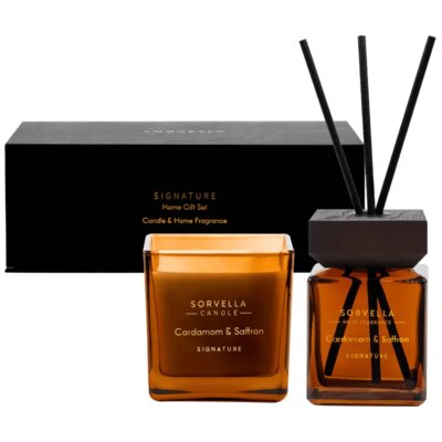 Zestaw zapachowy SORVELLA PERFUME Signature Cardamom & Saffron (2 elementy)