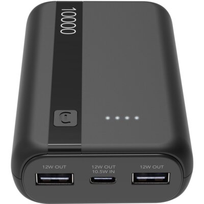 Powerbank CELLULARLINE Entry 10000 mAh 12W Czarny