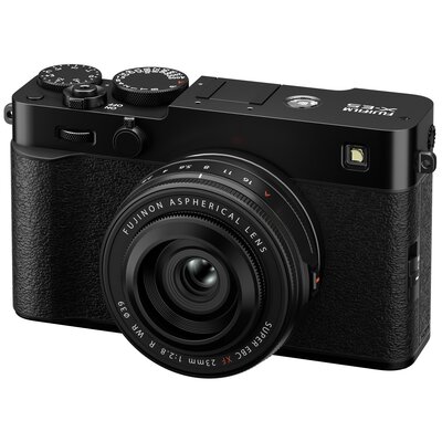 Aparat bezlusterkowy FUJIFILM X-E5 Czarny, 40.2Mpix, 6.2K, 20kl/s + Obiektyw XF 23mm/2.8 R WR Kit