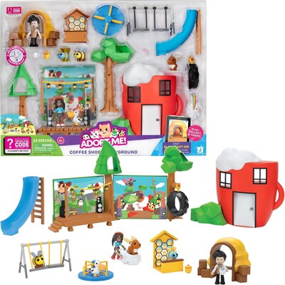 Zestaw figurek JAZWARES Adopt Me Kawiarnia i plac zabaw AME0019