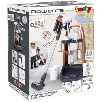 Zabawka wózek z odkurzaczem SMOBY Rowenta X Force 7600330326