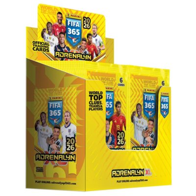Karty PANINI FIFA 365 Adrenalyn XL 2026 Saszetka z kartami PAN02917 (1 zestaw)