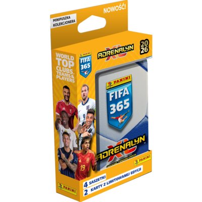 Karty PANINI FIFA 365 Adrenalyn XL 2026 Mini Puszka Kolekcjonera PAN02924 (1 zestaw)