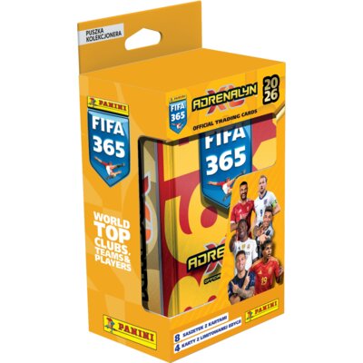 Karty PANINI FIFA 365 Adrenalyn XL 2026 Puszka Kolekcjonera Nr 1 PAN02923 (1 zestaw)