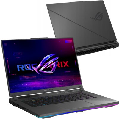 Laptop ASUS ROG Strix G16 G614FP-R9161W 16" IPS 240Hz R9-9955HX 16GB RAM 1TB SSD GeForce RTX5070 DLSS 4 Windows 11 Home