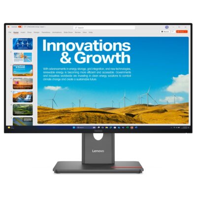 Monitor LENOVO ThinkVision P24QD-40 23.8" 2560x1440px IPS 4 ms [GTG]