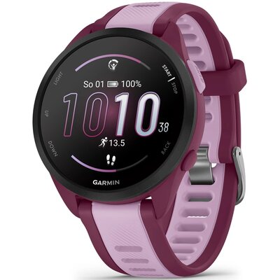 Zegarek sportowy GARMIN Forerunner 165 Music Fioletowy