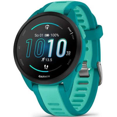 Zegarek sportowy GARMIN Forerunner 165 Music Turkusowy