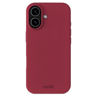Etui HOLDIT Silicone Case do Apple iPhone 17 Czerwony