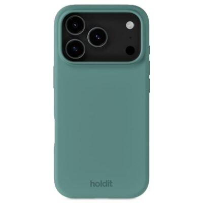 Etui HOLDIT Silicone Case do Apple iPhone 17 Pro Zielony