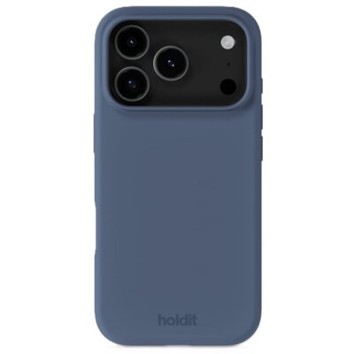 Etui HOLDIT Silicone Case do Apple iPhone 17 Pro Niebieski
