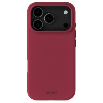 Etui HOLDIT Silicone Case do Apple iPhone 17 Pro Czerwony