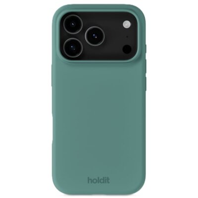 Etui HOLDIT Silicone Case do Apple iPhone 17 Pro Max Zielony