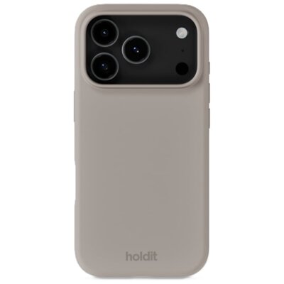 Etui HOLDIT Silicone Case do Apple iPhone 17 Pro Max Beżowy