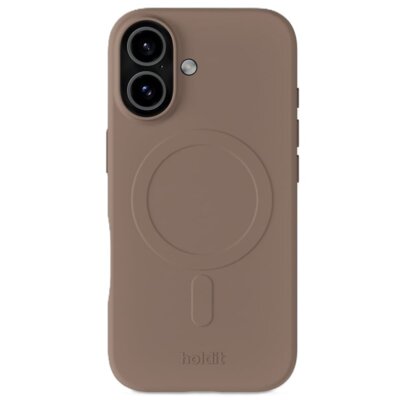 Etui HOLDIT Soft MagSafe do Apple iPhone 17 Jasnobrązowy