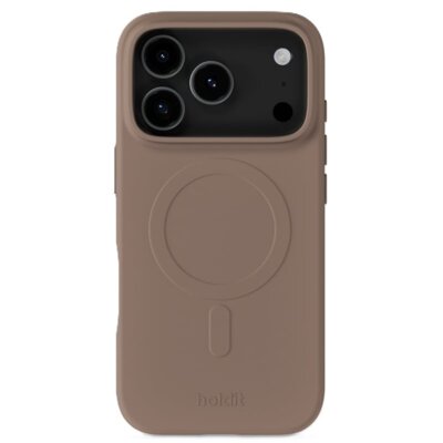 Etui HOLDIT Soft MagSafe do Apple iPhone 17 Pro Jasnobrązowy