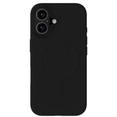 Etui HOLDIT Soft MagSafe do Apple iPhone 16 Czarny