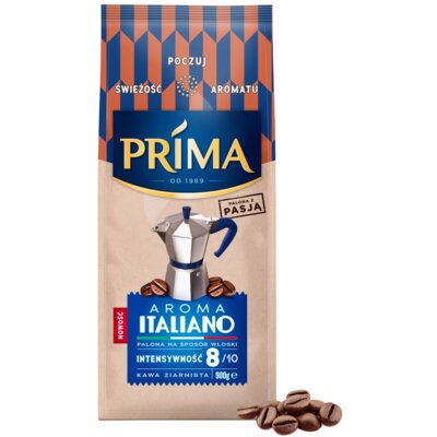 Kawa ziarnista JACOBS Prima Aroma Italiano 900 g