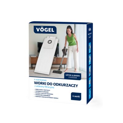 Worek do odkurzacza VÖGEL VVA950DB (4 sztuki)