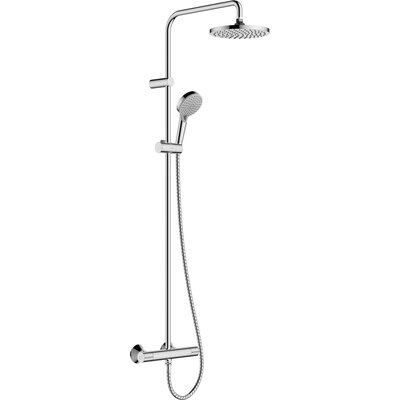 Zestaw prysznicowy natynkowy HANSGROHE Vernis Blend 26089000 z deszczownicą Chrom