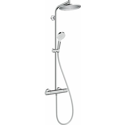 Zestaw prysznicowy natynkowy HANSGROHE Crometta S 240 1jet EcoSmart 27268000 Chrom