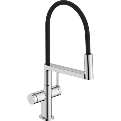 Bateria HANSGROHE Talis Select M54 72861000 Chrom-czarny