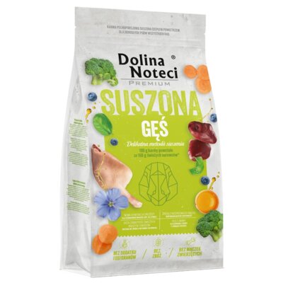 Karma dla psa suszona DOLINA NOTECI Premium Gęś 9 kg