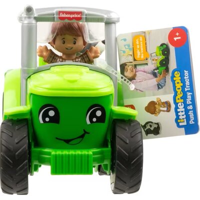Zabawka interaktywna FISHER PRICE Little People Traktor muzyczny JGX12