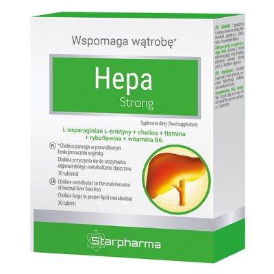 Suplement diety STARPHARMA Hepa Strong (30 tabletek)