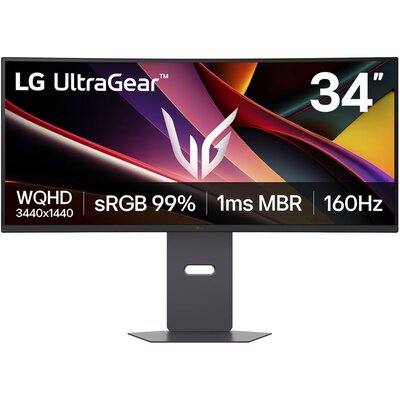 Monitor LG UltraGear 34G600A-B 34'' 3440x1440px 160Hz 1 ms [MBR] Curved