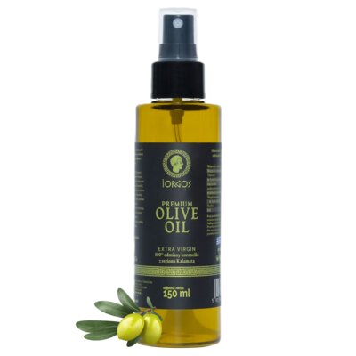 Oliwa z oliwek IORGOS Extra virgin z Kalamaty 150 ml
