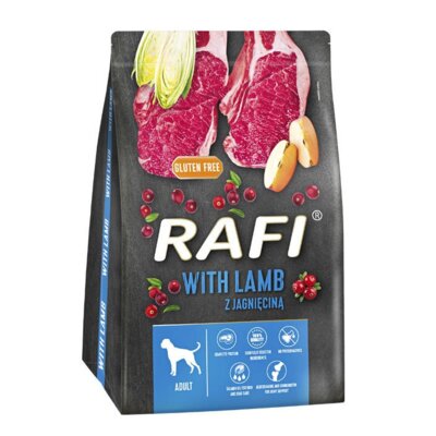 Karma dla psa RAFI z jagnięciną 3 kg