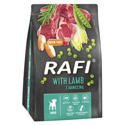 Karma dla psa RAFI Junior z jagnięciną 3 kg