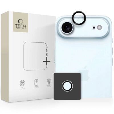 Nakładka na obiektyw TECH-PROTECT Camring Fit+ do Apple iPhone Air Czarny