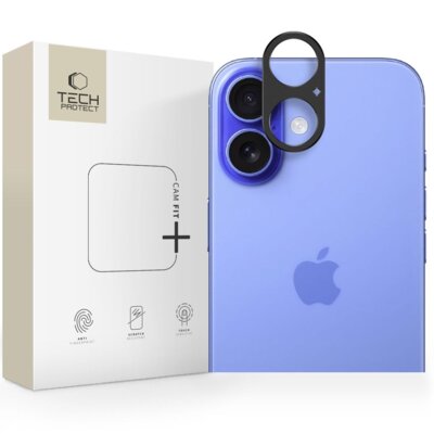 Osłona aparatu TECH-PROTECT Camalloy Fit+ do Apple iPhone 17 Czarny