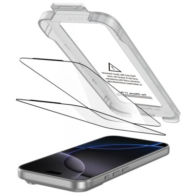 Szkło hartowane TECH-PROTECT Quick Set+ do Apple iPhone 17 Pro Max (2 szt.)
