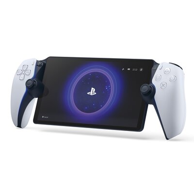 Kontroler SONY PlayStation Portal Biało-czarny + Stacja ładująca MAD DOG GPC550W Biały do PlayStation Portal