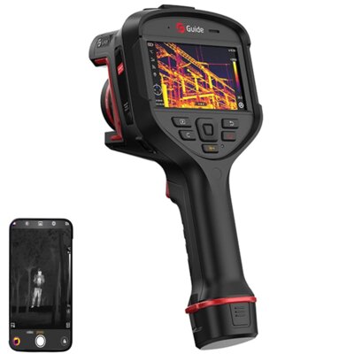Kamera termowizyjna GUIDE SENSMART H2, IR 256x192, LCD 4.3", Laser, 64GB, Wi-Fi, Bluetooth
