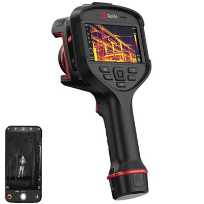 Kamera termowizyjna GUIDE SENSMART H3+, IR 384x288, LCD 4.3", Laser, 64GB, Wi-Fi, Bluetooth