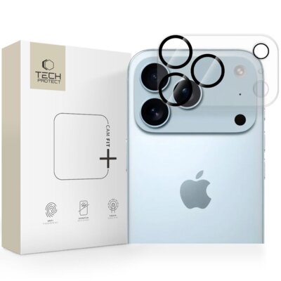 Nakładka na obiektyw TECH-PROTECT Cam Fit+ do Apple iPhone 17 Pro