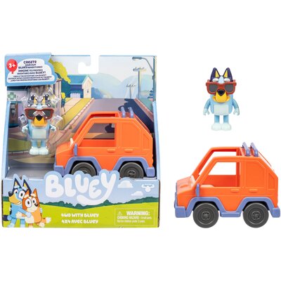 Figurka BLUEY Mini zestaw auto 4WD BLU18926